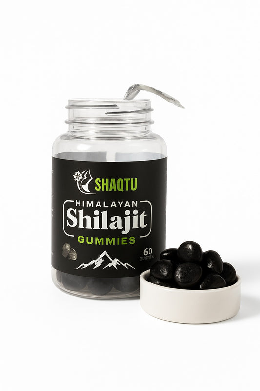 Shaqtu Himalayan Shilajit Gummies – 60 Gummies